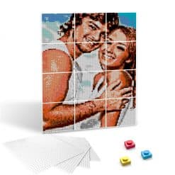 Tablero tamaño 3 x 4<BR> tamaño: 75cm x 100cm<BR>diseñado para 1 hasta 4 personas