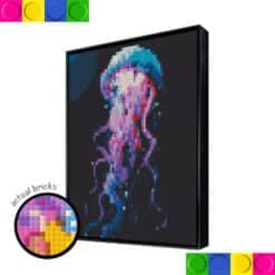Colorful Jelly Fish 2x2 Boards