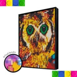 Colorful Owl 2x2 Boards