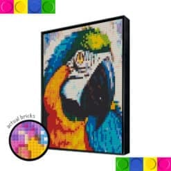 Colorful Parrot 2 2x2 Boards