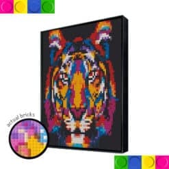 Colorful Tiger 2  2x2 Boards