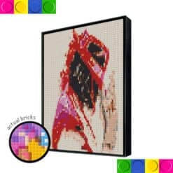 Michael Jackson Red Outfit 2x2 Boards