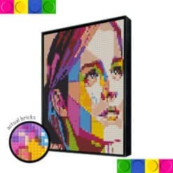 Emma Watson Art 2 2x2 Boards