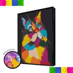Colourful Cat 3x3 Boards