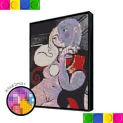 Andy Warhol Nude in an Armchair I01 3x3 Boards
